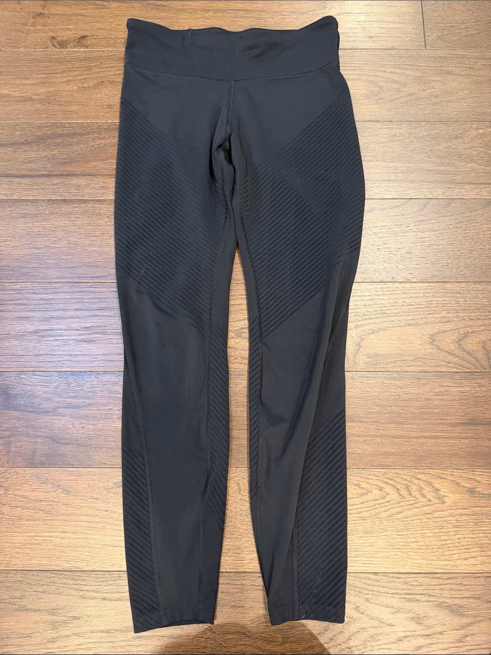GapFit Sculpt Compression Ribbed Leggings Black Size Small S Regular - C11-524